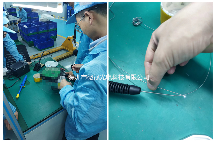 微視光電視頻內(nèi)窺鏡助力某知名汽車(chē)制造集團(tuán)電機(jī)工件焊接檢測(cè)